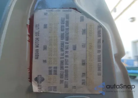 1987 Nissan D21 King Cab z USA, uszkodzony, nr VIN 1N6HD16Y8HC382943